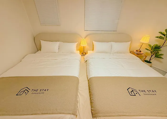 The Gangnam Coex Hanti Station 5 Minutes! 3queen Bed *