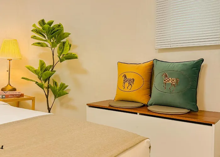 Villa The Gangnam Coex Hanti Station 5 Minutes! 3queen Bed Seul